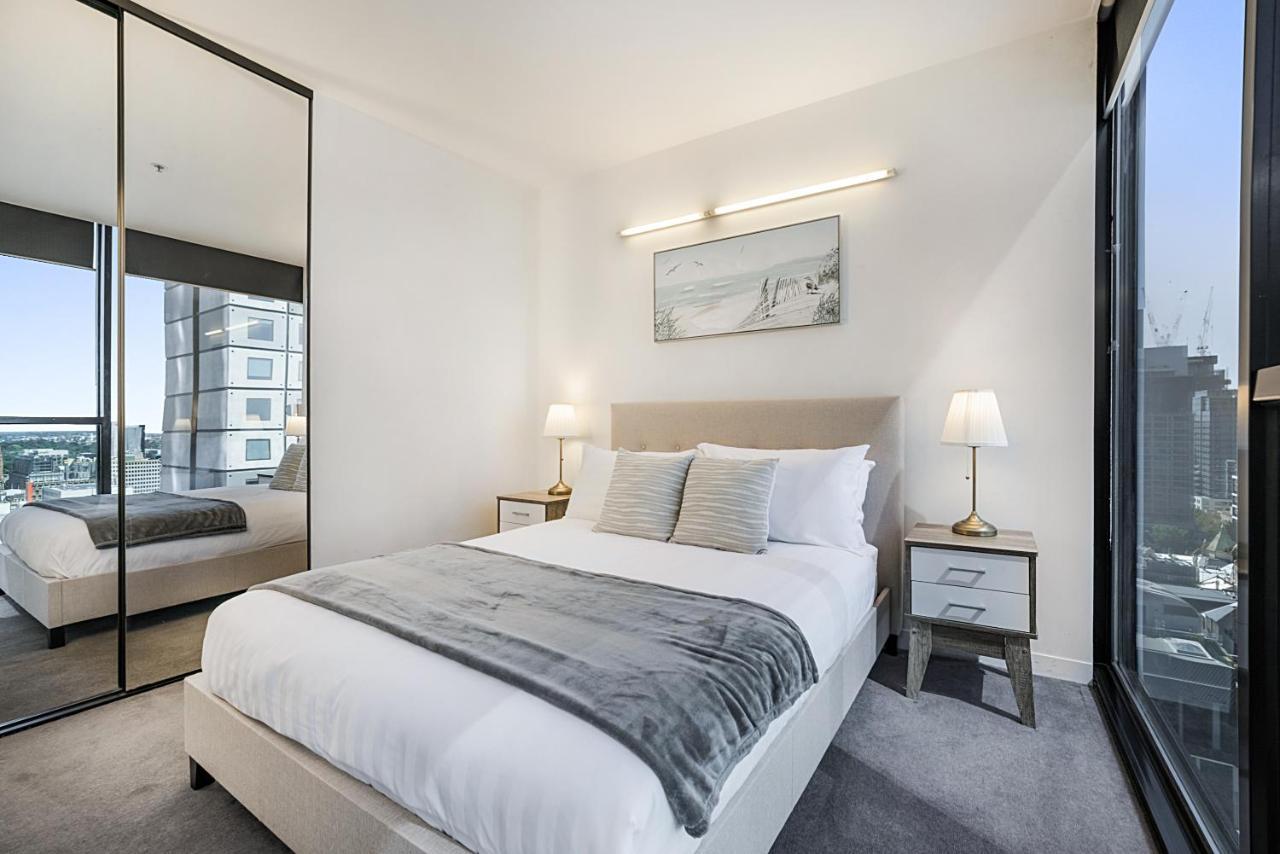 דירות מלבורן 2-Bed Unit Metres From Cbd Malls, Dining & Sights מראה חיצוני תמונה